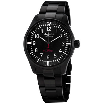 Startimer Pilot Black Dial Watch AL240B4FBS6B