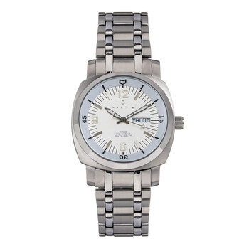 Stealth Quartz White Dial Watch GL2087D