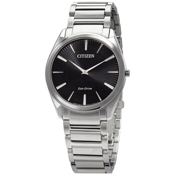 Stiletto Black Dial Watch AR307187E