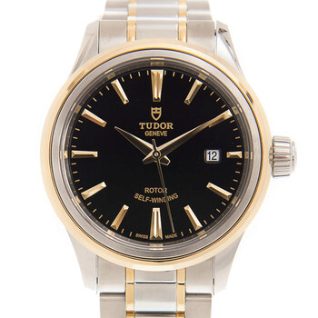 Style Automatic Black Dial Watch