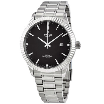 Style Automatic Diamond Black Dial 41 mm Watch M127100009
