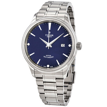 Style Automatic Diamond Blue Dial 41 mm Watch M127000013