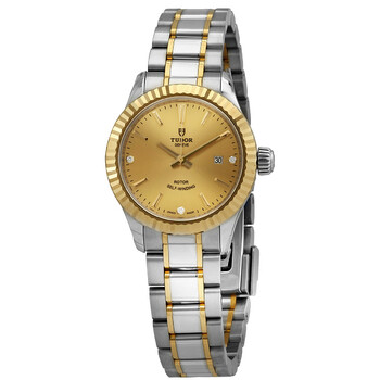 Style Automatic Diamond Champagne Dial Watch M121130007