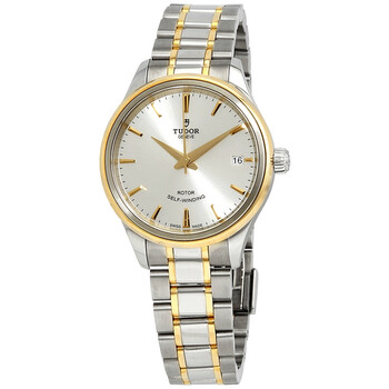 Style Automatic Silver Dial Steel and Yellow Gold 34 mm Watch M123030002