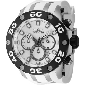 Subaqua Chronograph GMT Quartz Silver Dial Watch