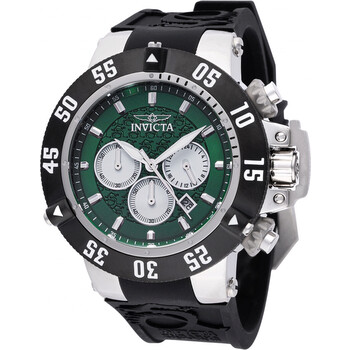 Subaqua Noma III Chronograph GMT Quartz Green Dial Watch