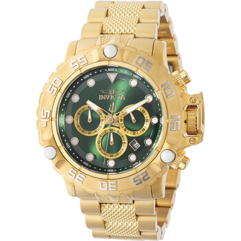 Subaqua Poseidon Chronograph GMT Quartz Green Dial Watch