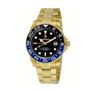 Subaquatic GMT Quartz Black Dial Watch C1G10BKBKBUJ