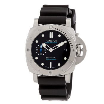 Submersible 42mm Automatic Black Dial Watch PAM02973
