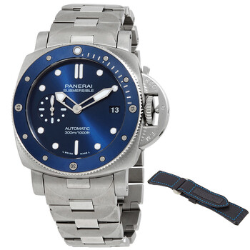 Submersible Blu Notte Automatic Blue Dial Watch PAM01068