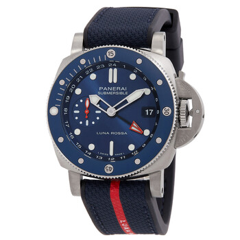 Submersible GMT Automatic Blue Dial Watch PAM01507