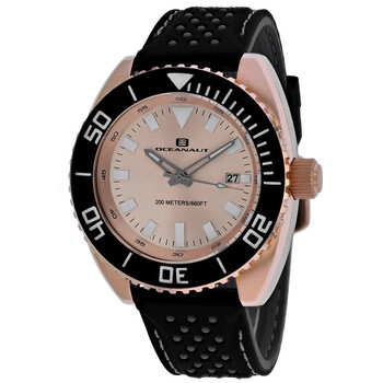Submersion Quartz Rose Gold Dial Watch OC0525
