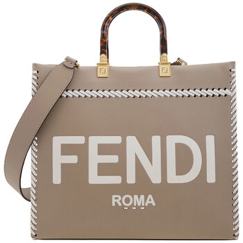 Sunshine Logo Stamped Shopper Bag