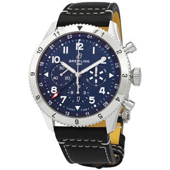 Super AVI Chronograph Automatic Chronometer Blue Dial Watch AB04451A1C1X1