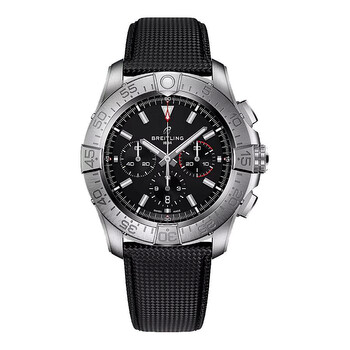 Super Avenger 46 Chronograph Automatic Black Dial Watch EB0148101B1X1