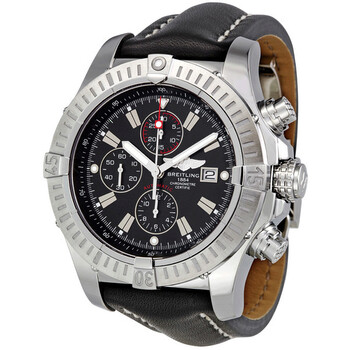 Super Avenger Black Dial Chronograph Watch A1337011B907BKLD