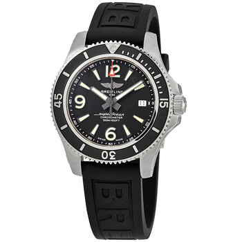Superocean 42 Automatic Black Dial Watch A17366021B1S1