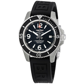 Superocean 42 Automatic Black Dial Watch A17366021B1S2