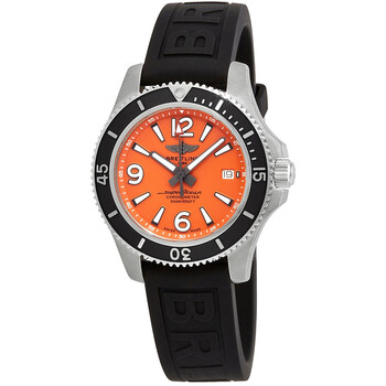 Superocean 42 Automatic Orange Dial Watch A17366D71O1S1