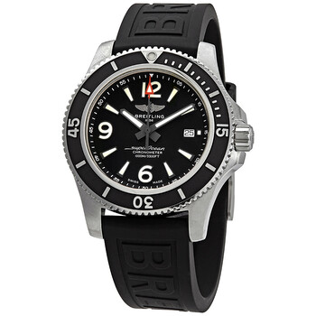 Superocean 44 Automatic Black Dial Watch A17367D71B1S1