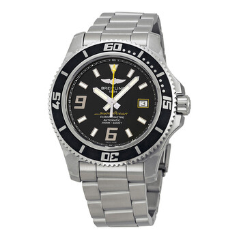 Superocean 44 Automatic Black Dial Watch A1739102BA78SS