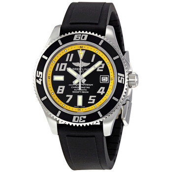 Superocean Abyss Black and Yellow Dial Automatic Watch A1736402BA32BKOD