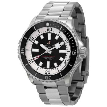 Superocean Automatic Chronometer Black Dial Watch A17378211B1A1