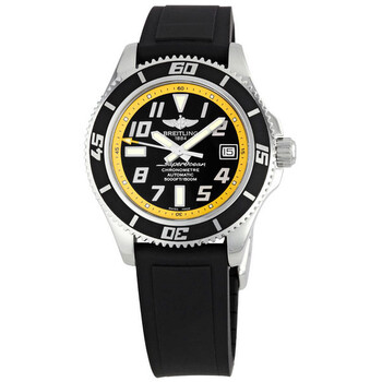 Superocean Black Yellow Dial Watch A1736402BA32BKPD