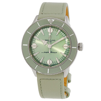 Superocean Heritage Automatic Green Dial Watch A10340361L1X1