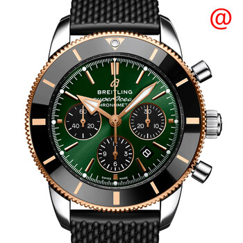 Superocean Heritage Chronograph Automatic Chronometer Green Dial Watch UB01622A1L1S1