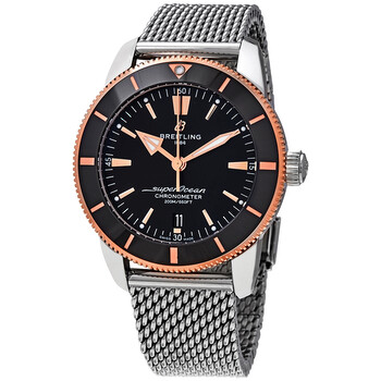 Superocean Heritage II Automatic Chronometer Black Dial Watch UB2030121B1A1