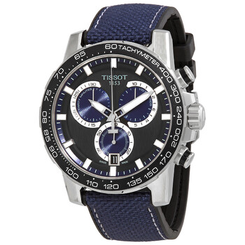 Supersport Chronograph Quartz Black Dial Watch T125.617.17.051.03