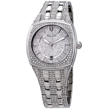 Swarovski Crystal Pave Watch 96B296
