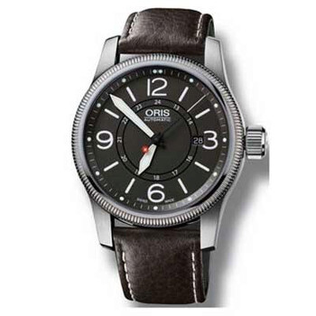Swiss Hunter Team Grey Dial Automatic Leather watch 01 733 7629 4063Set LS