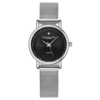 Symphony Quartz Diamond Black Dial Watch M16809