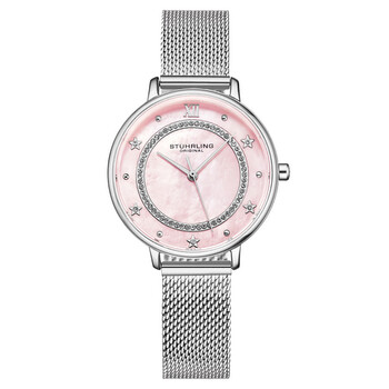 Symphony Quartz Pink Dial Watch M16874