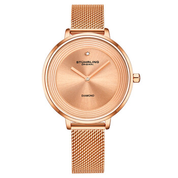 Symphony Quartz Rose Gold Dial Watch M16771