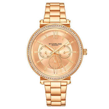 Symphony Rose Goldtone Dial Watch M15628