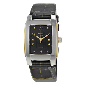 T10 Black Dial Watch T073.310.26.057.00