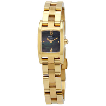 T3 Black Mother of Pearl Dial Watch T042.109.33.127.00