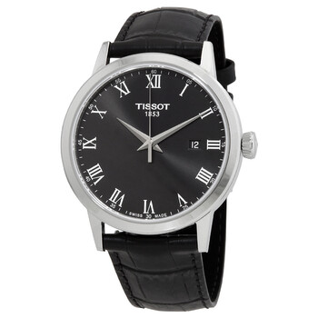 TClassic Quartz Black Dial Watch T129.410.16.053.00