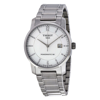 TClassic Titanium Automatic Silver Dial Watch T0874074403700