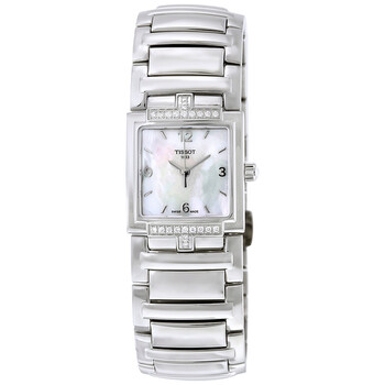 TEvocation Mother of Pearl Dial Diamond Watch T0513106111700