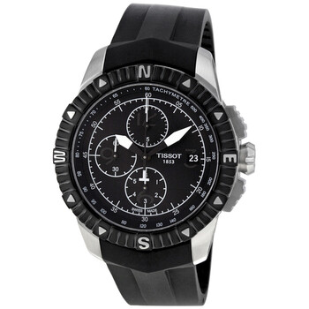 TNavigator Automatic Chronograph Black Dial Stainless Steel Watch T0624271705700