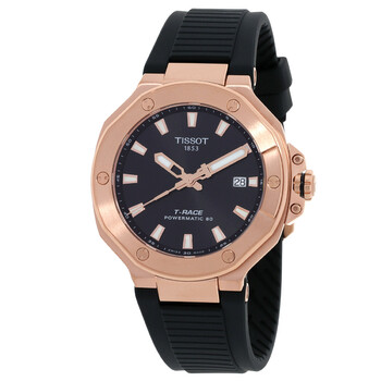 TRace Powermatic 80 Automatic Black Dial Watch T1418073705100