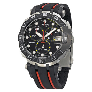 TRace Stefan Bradl Chronograph Black Dial Watch T092.417.27.051.00