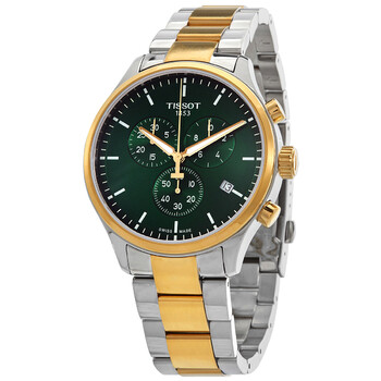 TSport Chronograph Quartz Green Dial Watch T116.617.22.091.00