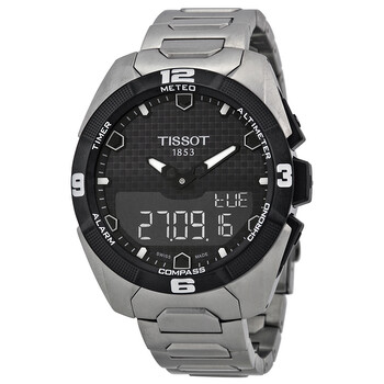 TTouch Expert Solar Black Dial Watch T0914204405100