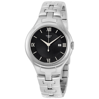 TTrend T12 Black Dial Stainless Steel Watch T0822101105800
