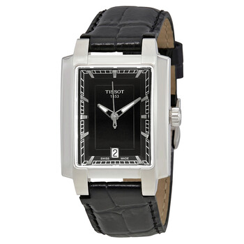 TTrend TXL Black Dial Black Leather Watch T061.310.16.051.00